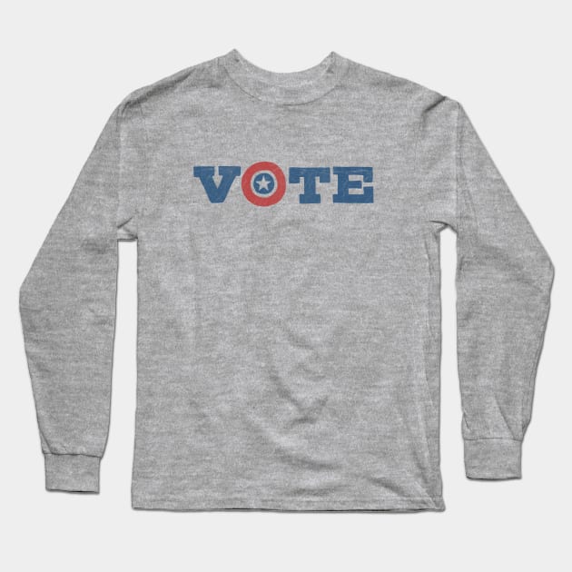 Vote Long Sleeve T-Shirt by valentinahramov